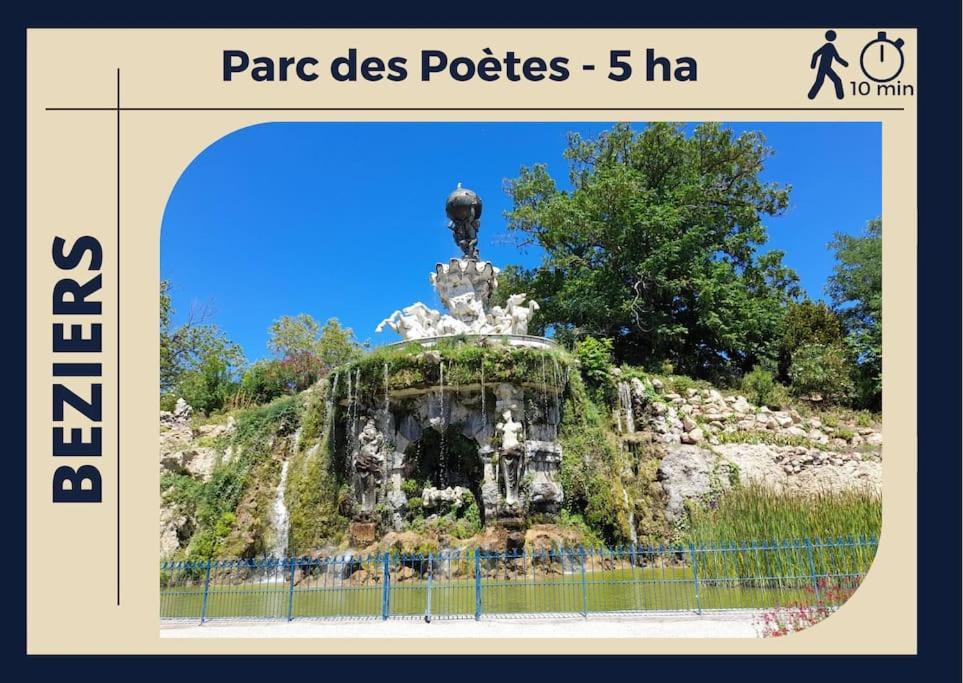 Le Tropico - Clim - Terrasse - Proche Polygone Daire Béziers Dış mekan fotoğraf
