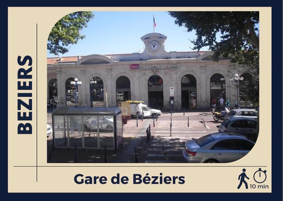 Le Tropico - Clim - Terrasse - Proche Polygone Daire Béziers Dış mekan fotoğraf
